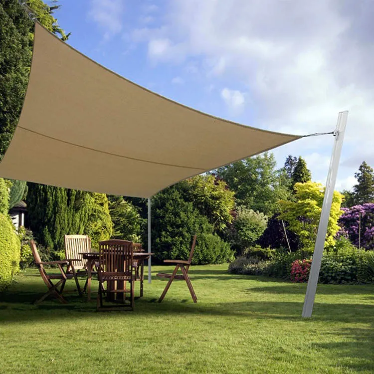 Rectangle Shade Sail – Large Coverage for Parking-1