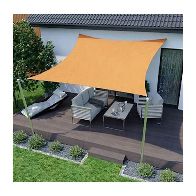 Triangle Shade Sail – Stainless Steel D-Ring, Tear Resistant-1