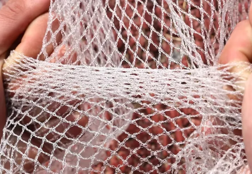 hdpe bird netting stretch test virgin