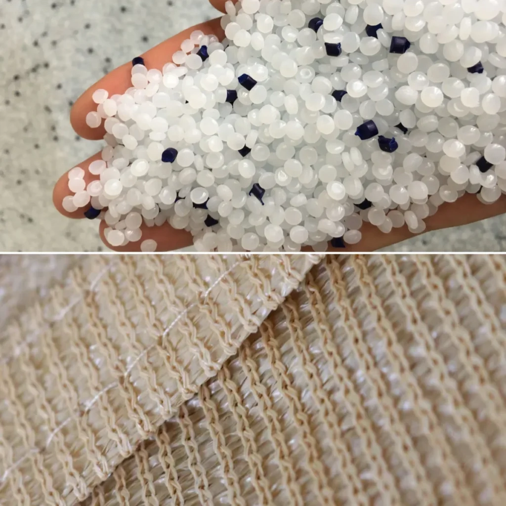 virgin hdpe resin to shade sail fabric2